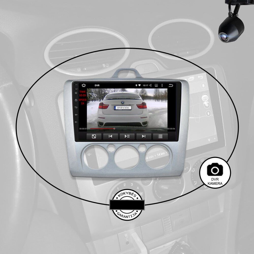 Ford S-Max Mondeo 2007-12 Androidi multimeedia tahvelarvuti tüüp 9 tolli USB/WiFi/GPS/Bluetooth hind ja info | Autoraadiod, multimeedia | kaup24.ee