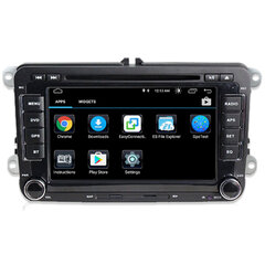 Volkswagen Skoda Seat universaal Android multimeedia 2003-13 Stereo GPS/WIFI/Bluetooth цена и информация | Автомагнитолы, мультимедиа | kaup24.ee