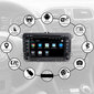 Volkswagen Skoda Seat universaal Android multimeedia 2003-13 Stereo GPS/WIFI/Bluetooth hind ja info | Autoraadiod, multimeedia | kaup24.ee