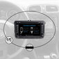 Volkswagen Skoda Seat universaal Android multimeedia 2003-13 Stereo GPS/WIFI/Bluetooth hind ja info | Autoraadiod, multimeedia | kaup24.ee