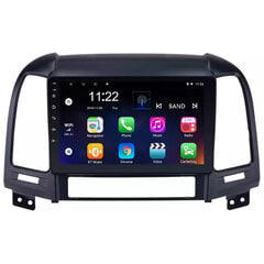 Hyundai Santa FE 2005-12 Android мультимедийный планшет 9-дюймовый автомобильный стерео USB/WiFi/GPS/Bluetooth цена и информация | Автомагнитолы, мультимедиа | kaup24.ee