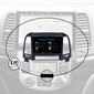 Hyundai Santa FE 2005-12 Android multimeedia tahvelarvuti tüüpi 9-tolline autostereo USB/WiFi/GPS/Bluetooth цена и информация | Autoraadiod, multimeedia | kaup24.ee