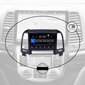 Hyundai Santa FE 2005-12 Android multimeedia tahvelarvuti tüüpi 9-tolline autostereo USB/WiFi/GPS/Bluetooth цена и информация | Autoraadiod, multimeedia | kaup24.ee
