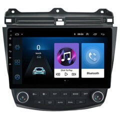 Honda Accord 2003-07 Android мультимедийный планшет 10-дюймовый автомобильный стерео USB/WiFi/GPS/Bluetooth цена и информация | Автомагнитолы, мультимедиа | kaup24.ee