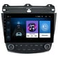 Honda Accord 2003-07 Android multimeedia tahvelarvuti 10-tolline autostereo USB/WiFi/GPS/Bluetooth цена и информация | Autoraadiod, multimeedia | kaup24.ee