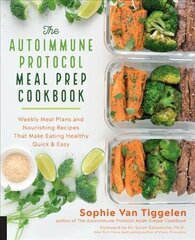 Autoimmune Protocol Meal Prep Cookbook: Weekly Meal Plans and Nourishing Recipes That Make Eating Healthy Quick & Easy цена и информация | Книги рецептов | kaup24.ee