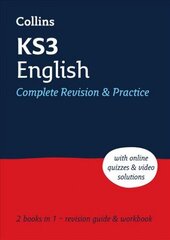 KS3 English All-in-One Complete Revision and Practice: Ideal for Years 7, 8 and 9 цена и информация | Книги для подростков и молодежи | kaup24.ee