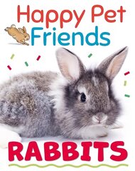 Happy Pet Friends: Rabbits Illustrated edition hind ja info | Noortekirjandus | kaup24.ee