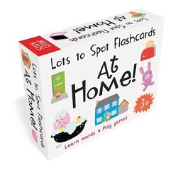 Lots to Spot Flashcards: At Home! цена и информация | Книги для малышей | kaup24.ee