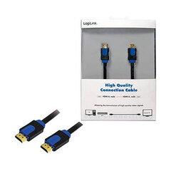 Кабель HDMI LogiLink CHB1110 цена и информация | Кабели и провода | kaup24.ee