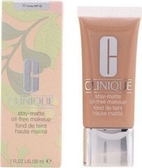 Clinique Stay-Matte Oil-Free Makeup - Matte make-up 30 мл 14 Vanilla  #c29982 цена и информация | Пудры, базы под макияж | kaup24.ee