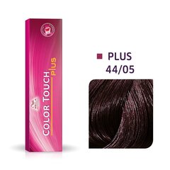 Краска для волос Wella Color Touch Plus 60ml, красное дерево 44/05 цена и информация | Краска для волос | kaup24.ee