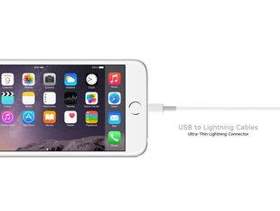 Kanex Surefit Lightning - USB hind ja info | Mobiiltelefonide kaablid | kaup24.ee