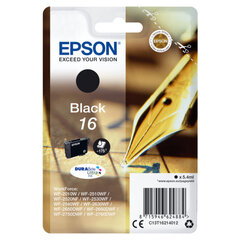 Epson C13T16214022, juoda hind ja info | Tindiprinteri kassetid | kaup24.ee