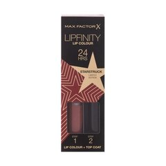 Max Factor Lipfinity 24HRS - Long Lasting Lipstick 4.2 g 160 Iced #a16f67 hind ja info | Huulepulgad, -läiked, -palsamid, vaseliin | kaup24.ee