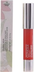 Clinique Chubby Stick Moisturizing Lip Colour Balm - Moisturizing Lipstick 3 g 03 Mightiest Maraschino #cf2544 hind ja info | Huulepulgad, -läiked, -palsamid, vaseliin | kaup24.ee