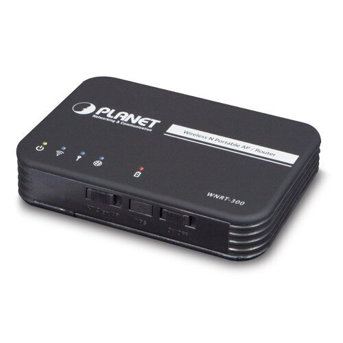 PLANET WNRT-300 wireless router Fast Ethernet 4G Black цена и информация | Ruuterid | kaup24.ee