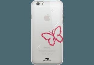 Kaitseümbris White Diamonds Lipstick Butterfly Swarovsky kristallidega, sobib Apple iPhone 6 / 6S telefonile, läbipaistev hind ja info | Telefoni kaaned, ümbrised | kaup24.ee