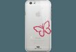 Kaitseümbris White Diamonds Lipstick Butterfly Swarovsky kristallidega, sobib Apple iPhone 6 / 6S telefonile, läbipaistev цена и информация | Telefoni kaaned, ümbrised | kaup24.ee