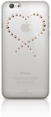 Kaitseümbris White Diamonds Eternity Crystal Case, sobib Apple iPhone 6 / 6S telefonile, läbipaistev, kuldsete kristallidega   hind ja info | Telefoni kaaned, ümbrised | kaup24.ee