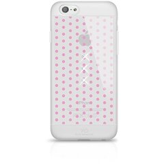 White Diamonds Girly Пластмассовый чехол С Кристалами Swarovski для Apple iPhone 6 / 6S Прозрачный - Розовый цена и информация | Чехлы для телефонов | kaup24.ee