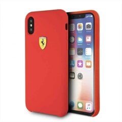 Ferrari silikoonümbris iPhone Xs / X jaoks (punane) hind ja info | Telefoni kaaned, ümbrised | kaup24.ee