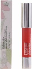 Clinique Chubby Stick Intense Lip Colour Balm - Hydrating Lipstick 3 g 06 Roomiest Rose #b3506b hind ja info | Huulepulgad, -läiked, -palsamid, vaseliin | kaup24.ee