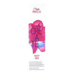 Poolpüsiv juuksevärv Color Fresh Create Next Wella Red, 60 ml hind ja info | Juuksevärvid | kaup24.ee