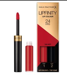 Max Factor Lipfinity 24HRS - Long Lasting Lipstick 4.2 г 120 Hot #b82a3b цена и информация | Помады, бальзамы, блеск для губ | kaup24.ee