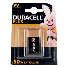 Щелочная батарейка Duracell 6LR61/MN1604 цена и информация | Батарейки | kaup24.ee