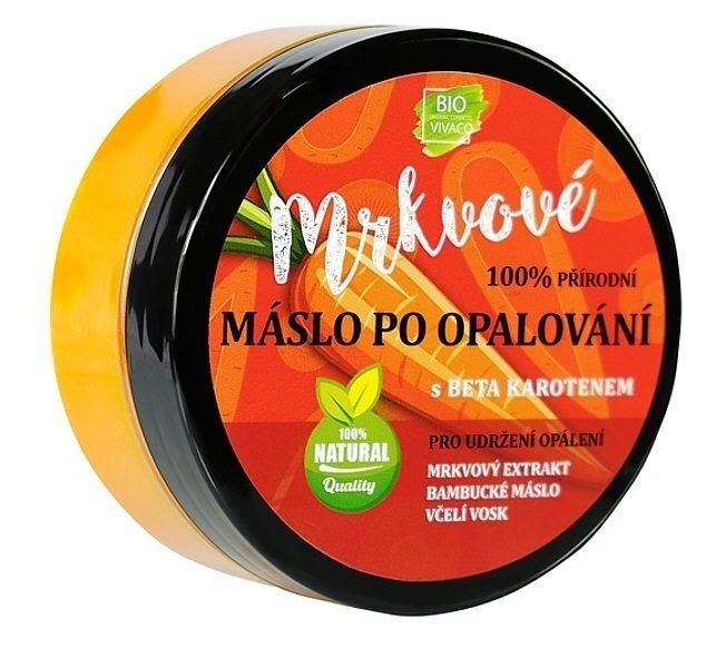 Looduslik porgandivõi pärast päevitamist 150 ml цена и информация | Kehakreemid, losjoonid | kaup24.ee