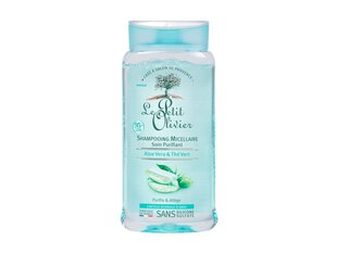 Le Petit Olivier Aloe Vera & Green Tea Purifying šampoon 250 ml hind ja info | Šampoonid | kaup24.ee