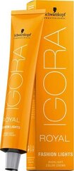 Plaukų dažai Igora Royal Fashion Light Schwarzkopf L-89, 60 ml цена и информация | Краска для волос | kaup24.ee