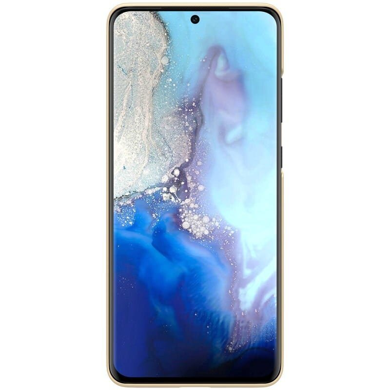 Nillkin Super Frosted Shield Samsung Galaxy S20 Ultra jaoks, kuldne цена и информация | Telefoni kaaned, ümbrised | kaup24.ee