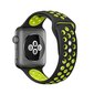 Crong Duo Sport Käevõru Apple Watchile 38/40/41 mm, must - цена и информация | Nutikellade ja nutivõrude tarvikud | kaup24.ee