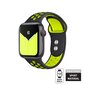 Crong Duo Sport Käevõru Apple Watchile 38/40/41 mm, must - цена и информация | Nutikellade ja nutivõrude tarvikud | kaup24.ee