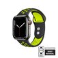 Crong Duo Sport Käevõru Apple Watchile 38/40/41 mm, must - цена и информация | Nutikellade ja nutivõrude tarvikud | kaup24.ee