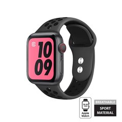Crong Duo Sport Käevõru Apple Watchile 38/40/41 mm, hall - цена и информация | Аксессуары для смарт-часов и браслетов | kaup24.ee
