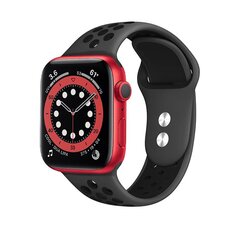 Crong Duo Sport Käevõru Apple Watchile 38/40/41 mm, hall - цена и информация | Аксессуары для смарт-часов и браслетов | kaup24.ee