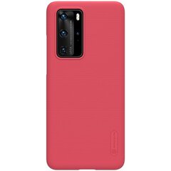 Nillkin Super Frosted Shield skirtas Huawei P40 Pro, raudonas hind ja info | Telefoni kaaned, ümbrised | kaup24.ee