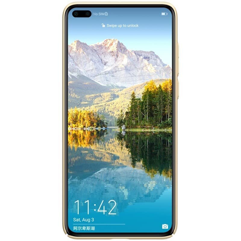 Nillkin Super Frosted Shield Huawei P40 jaoks, kuld hind ja info | Telefoni kaaned, ümbrised | kaup24.ee