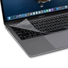 Защита клавиатуры Moshi ClearGuard для MacBook Air 13" Retina 2020 EU цена и информация | Клавиатура с игровой мышью 3GO COMBODRILEW2 USB ES | kaup24.ee