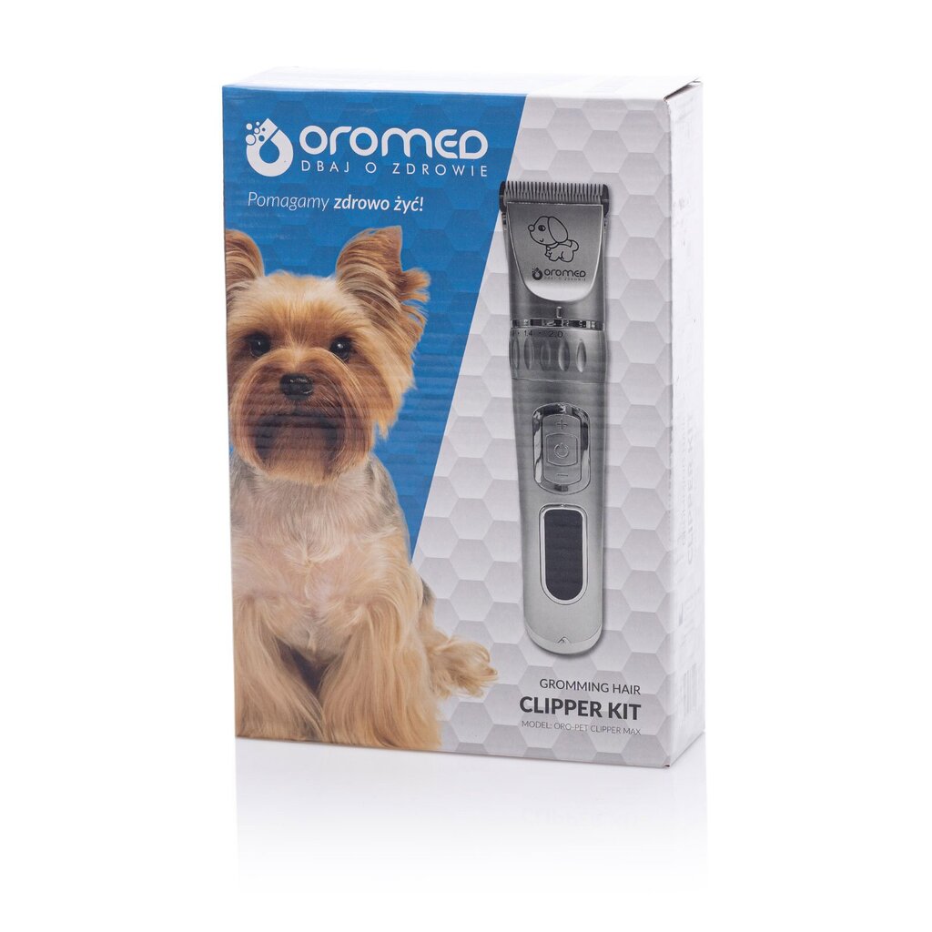 Oromed ORO-PET CLIPPER MAX pet hair clipper hind ja info | Hooldusvahendid loomadele | kaup24.ee
