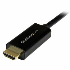 Адаптер для DisplayPort на HDMI Startech DP2HDMM5MB           4K Ultra HD 5 m цена и информация | Кабели и провода | kaup24.ee