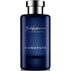 <p>Позвольте&nbsp;<strong>100% оригинальным Мужская парфюмерия Baldessarini EDT Signature (90 ml)</strong>&nbsp;удивить вас и создайте неповторимый образ, используя эти эксклюзивные <strong>мужские духи&nbsp;</strong>с уникальным, индивидуальным ароматом. Откройте для себя&nbsp;<strong>100% оригинальные продукты Baldessarini</strong>!</p><br><ul><li>Пол: Мужской</li><li>Мощность: 90 ml</li><li>Тип: EDT (Eau de Toilette)</li><li>Название аромата: Signature</li></ul> цена и информация | Мужские духи | kaup24.ee