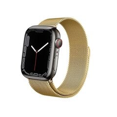 Crong Milano teras Apple Watchile 42/44/45mm, kuldne цена и информация | Аксессуары для смарт-часов и браслетов | kaup24.ee