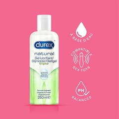 Durex Natural Water-Based Lubricant - 250 ml hind ja info | Lubrikandid | kaup24.ee