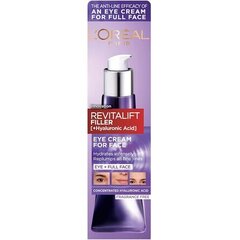 Revitalift Filler (Eye Cream For Face) 30 ml hind ja info | Silmakreemid, seerumid | kaup24.ee