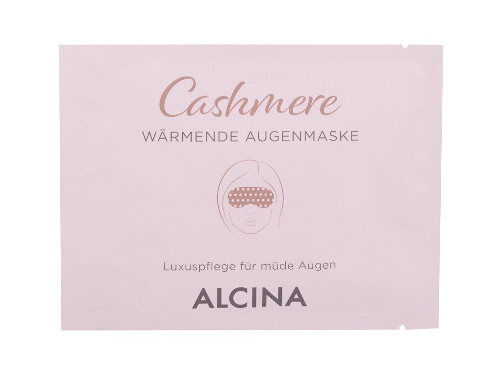 Alcina Cashmere Warming Eye Mask - Warm eye mask 1.0ks цена и информация | Näomaskid, silmamaskid | kaup24.ee