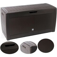 Aiatööriistade kast RATTAN PLUS BROWN hind ja info | Prosperplast Aiakaubad | kaup24.ee